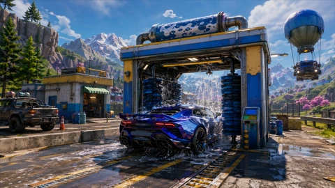 تمام لوکیشن‌های کارواش Fortnite در چپتر 7 سیزن 3